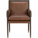 Mauti Brown / Shalimar Tobacco Leather Dining Armchair